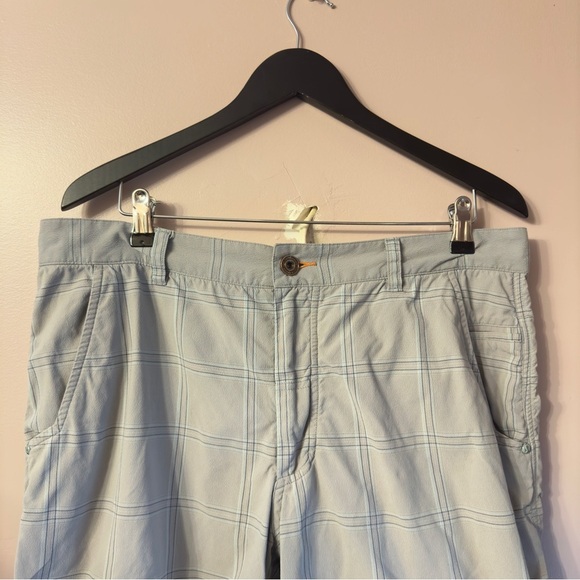 Lululemon Plaid Shorts Gray Men Size 38 - Picture 2 of 11